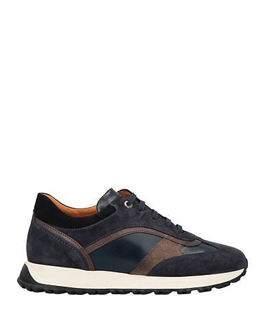 A.TESTONI | Navy blue Men‘s Sneakers | YOOX