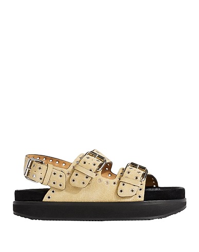 ISABEL MARANT Sandals Beige Leather