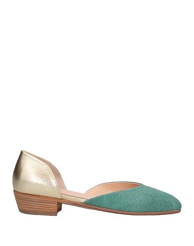 CAMERLENGO Pump Sage green Leather