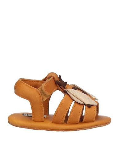 DONSJE Amsterdam Newborn shoes Tan Soft Leather