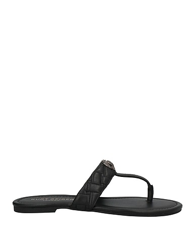 KURT GEIGER Infradito Nero Pelle