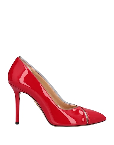 CHARLOTTE OLYMPIA Pump Red Leather