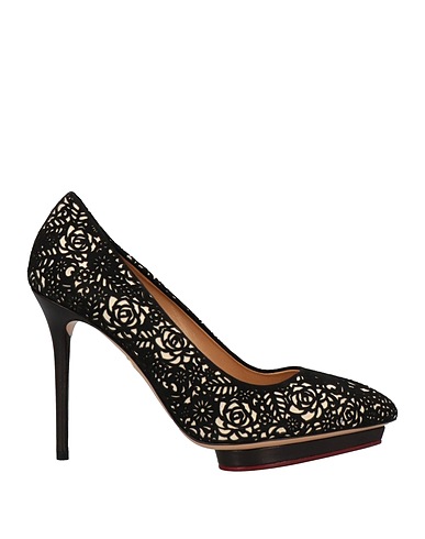 CHARLOTTE OLYMPIA Pump Black Leather