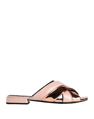FURLA Sandals Light pink 100% Polyurethane