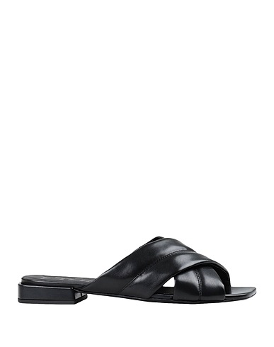 FURLA Sandals Black 100% Polyurethane