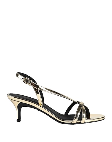 FURLA Sandals Platinum 100% Polyurethane
