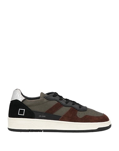 D.A.T.E. Sneakers Testa di moro Pelle