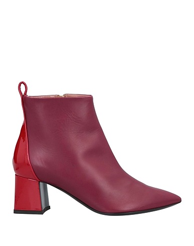 POLLINI Stivaletti Bordeaux Pelle