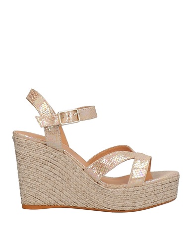 CASTAÑER Espadrilles Platinum Leather