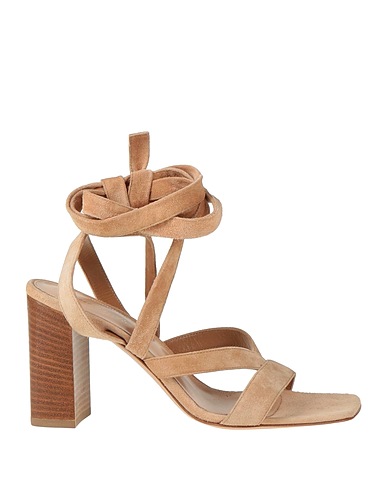 GIANVITO ROSSI Sandali Beige Pelle