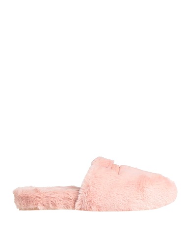 GIANVITO ROSSI Mules and clogs Pink Synthetic fibers, Soft Leather