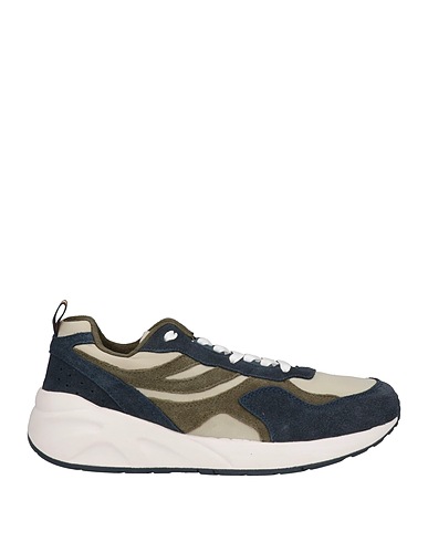 SUPERGA x K-WAY Sneakers Light grey Leather, Textile fibres