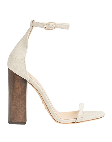 BROTHER VELLIES Sandals Beige Textile fibers
