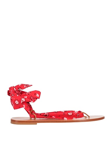 NUPIÉ Flip flops Red Textile fibers
