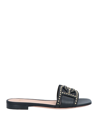 BALLY Sandals Black Calfskin