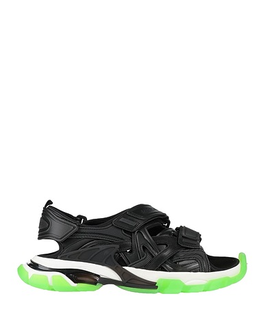 BALENCIAGA Sandals Black Textile fibres