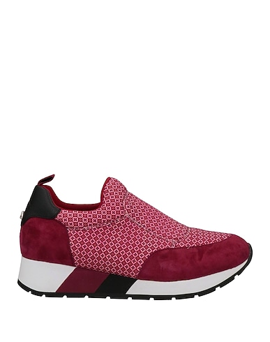LONGCHAMP Sneakers Garnet Soft Leather, Textile fibers