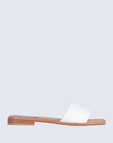 STEVE MADDEN Sandali Bianco Pelle