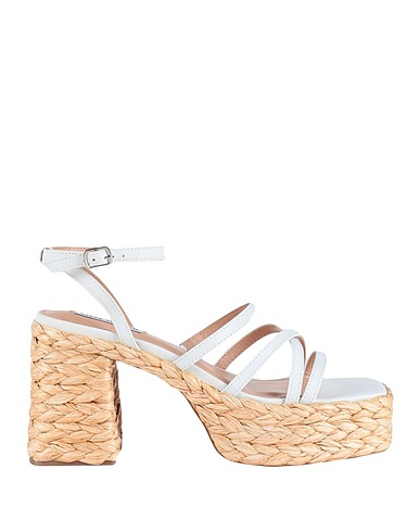 STEVE MADDEN Espadrillas Bianco Pelle
