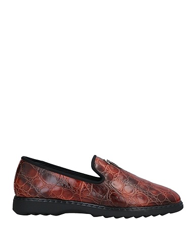 GIUSEPPE ZANOTTI Loafers Brown Leather