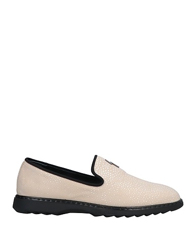 GIUSEPPE ZANOTTI Loafers Beige Leather