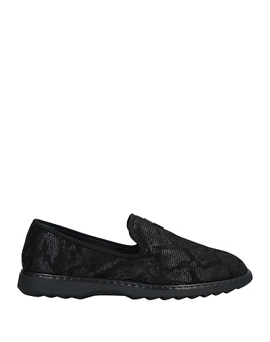 GIUSEPPE ZANOTTI Loafers Black Leather