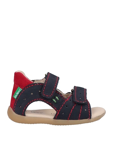 KICKERS Sandals Midnight blue Soft Leather