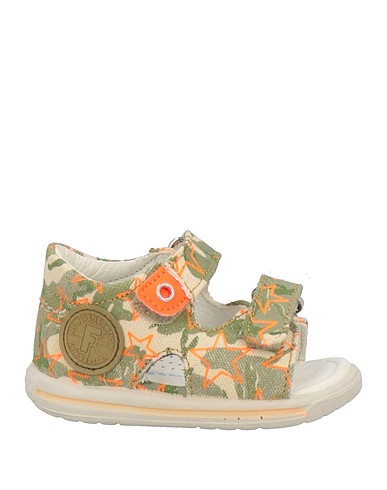 FALCOTTO Sandali Verde militare Fibre tessili