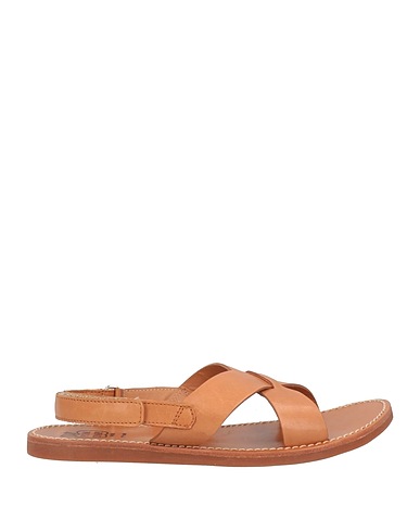 POM D'API Sandals Camel Soft Leather
