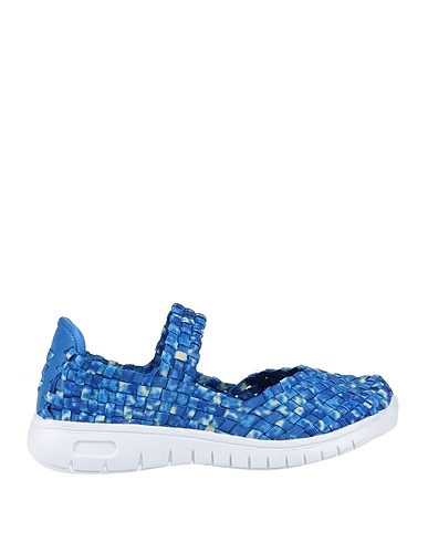 24 HORE Formal shoes Bright blue Textile fibres