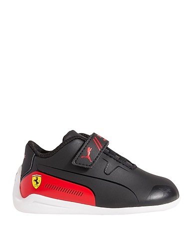PUMA x FERRARI Newborn shoes Black 100% Textile fibers