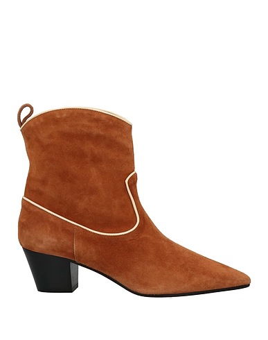 L' AUTRE CHOSE Stiefelette Kamel Leder