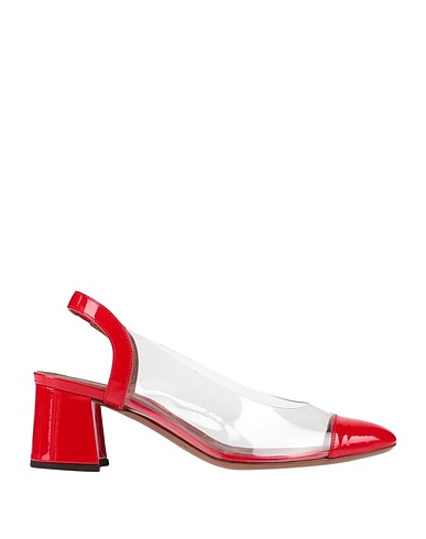 L' AUTRE CHOSE Pump Red Leather, PVC - Polyvinyl chloride