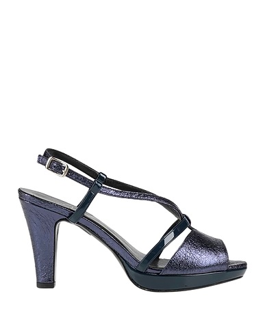 JOEL Sandals Midnight blue Textile fibres