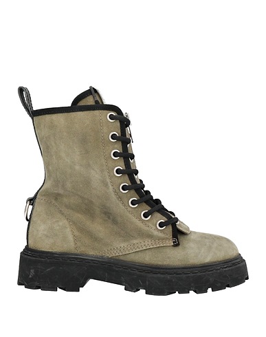 PHILIPPE MODEL Stivaletti Verde militare Pelle