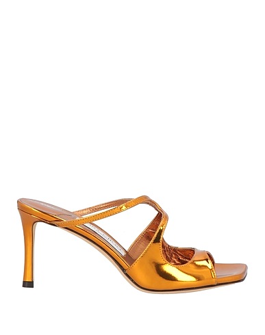 JIMMY CHOO Sandales Cuivre Cuir
