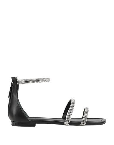 GUESS Sandals Black Leather