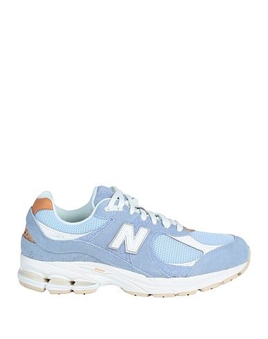 NEW BALANCE Sneakers 2002R
 Light blue Leather, Textile fibres
