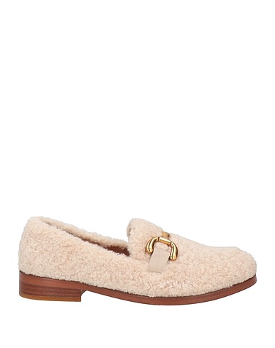 BIBI LOU Loafers Cream Textile fibers