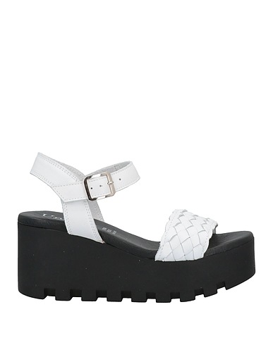 UNLACE Sandali Bianco Pelle