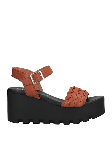 UNLACE Sandals Tan Leather