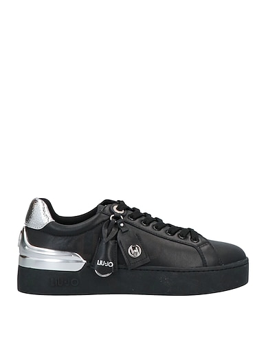 LIU •JO Sneakers Black Calfskin