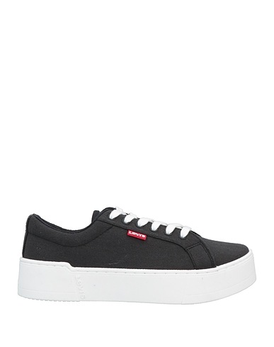LEVI'S Sneakers Black Textile fibres
