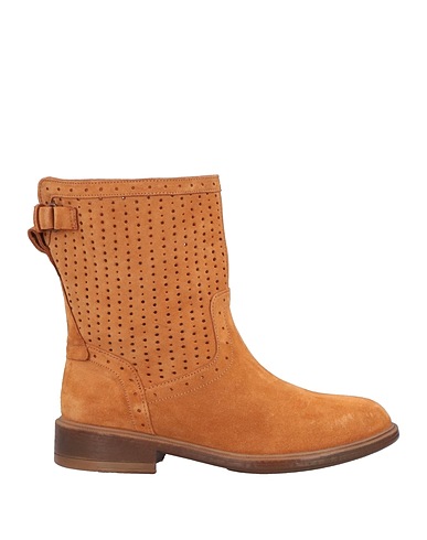 GEOX Ankle boot Tan Leather