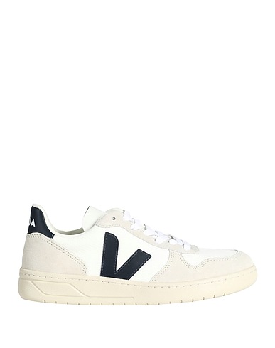 VEJA Sneakers V-10
 Λευκό Δέρμα, Ίνες υφασμάτων