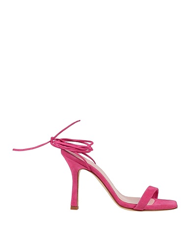 LUCA VALENTINI Sandali Magenta Pelle