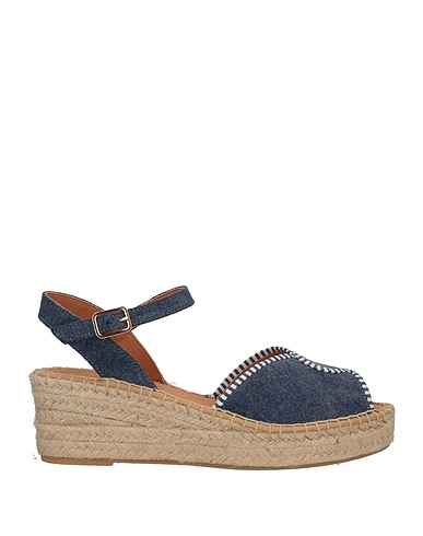 KANNA Espadrilles Navy blue Textile fibres