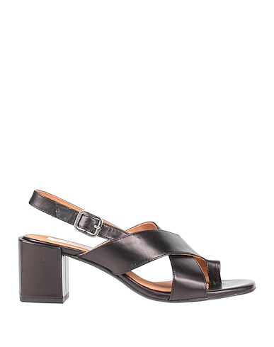 MARIAN Flip flops Black Leather