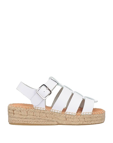 KANNA Espadrillas Bianco Vacchetta