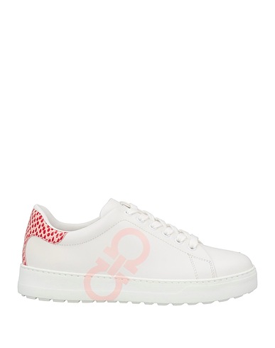 FERRAGAMO Sneakers White Leather